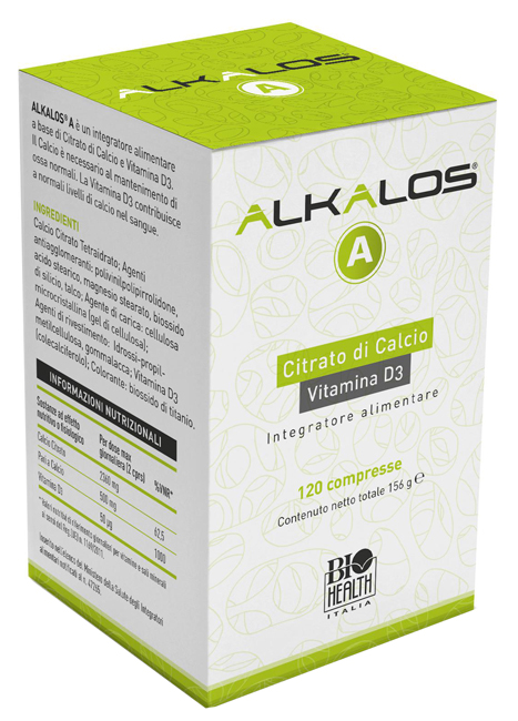 ALKALOS A 120 COMPRESSE - Apotecalab srl