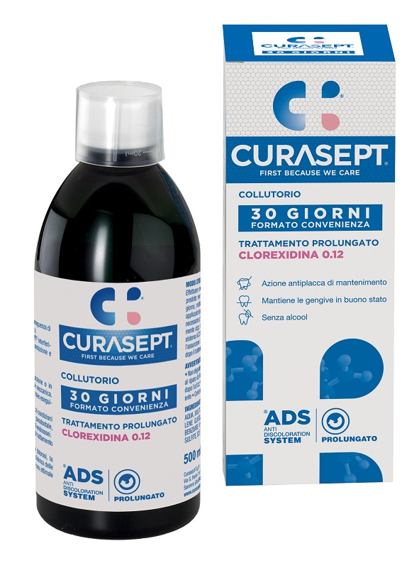 CURASEPT ADS COLLUTORIO 0,12 500 ML - Apotecalab srl