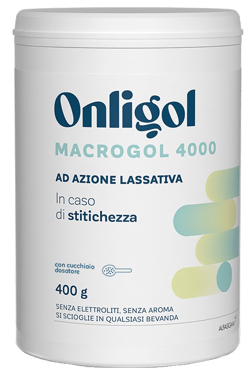 ONLIGOL MACROGOL 4000 400 G SENZA ZUCCHERO - Apotecalab srl