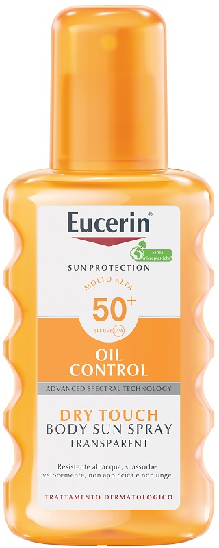 EUCERIN SUN SPRAY TRANSPARENT SPF50 200 ML - Apotecalab srl
