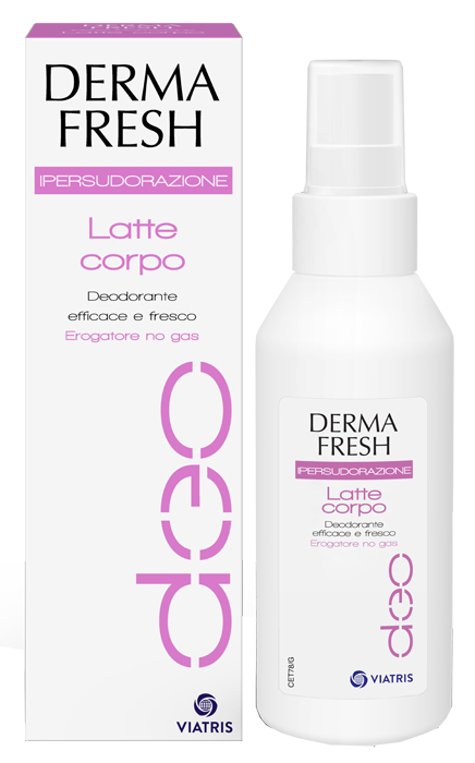 DERMAFRESH IPERSUDORAZIONE LATTE CORPO DEODORANTE 100 ML - Apotecalab srl