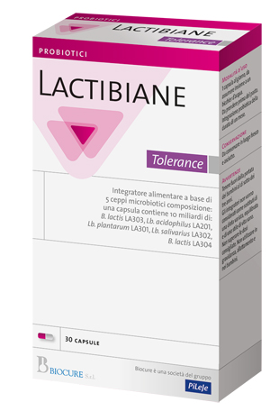 LACTIBIANE TOLERANCE 30 CAPSULE - Apotecalab srl
