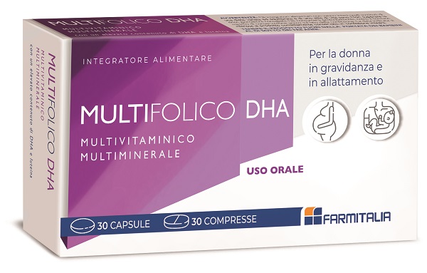 MULTIFOLICO DHA 30 CAPSULE + 30 COMPRESSE - Apotecalab srl