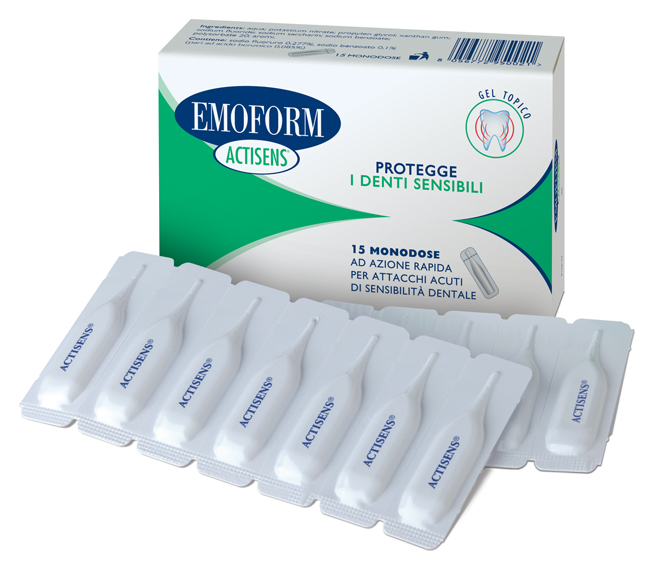 EMOFORM ACTISENS GEL 15 FIALE DA 2 ML - Apotecalab srl