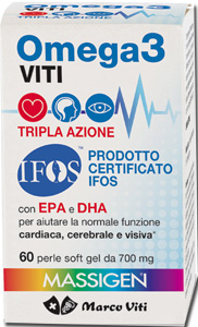 OMEGA3 VITI TRIPLA AZIONE 60 PERLE - Apotecalab srl