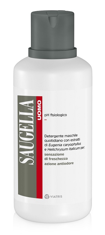 SAUGELLA UOMO PH FISIOLOGICO DETERGENTE MASCHILE 500 ML - Apotecalab srl
