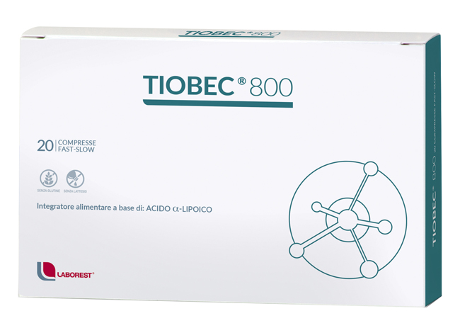 TIOBEC 800 20 COMPRESSE FAST-SLOW 36 G - Apotecalab srl
