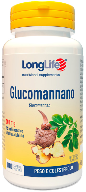 LONGLIFE GLUCOMANNANO 100 CAPSULE VEGETALI - Apotecalab srl
