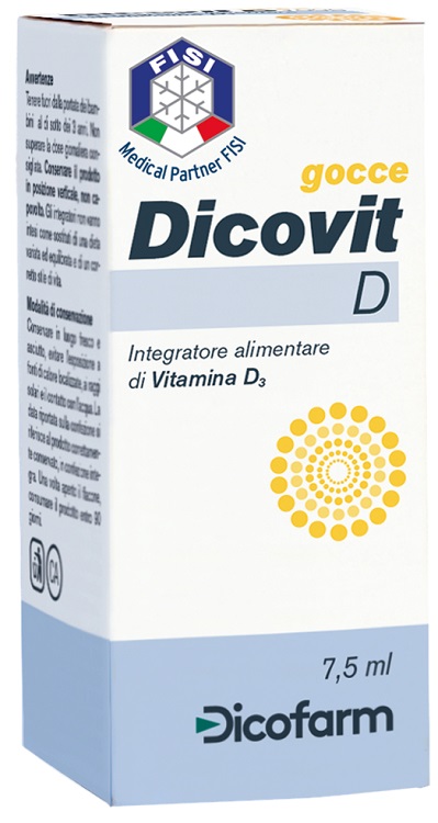 DICOVIT D VITAMINA D3 7,5 ML - Apotecalab srl