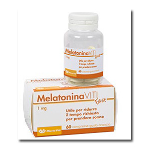 MELATONINA VITI FAST 1MG 60 COMPRESSE GUSTO ARANCIA - Apotecalab srl