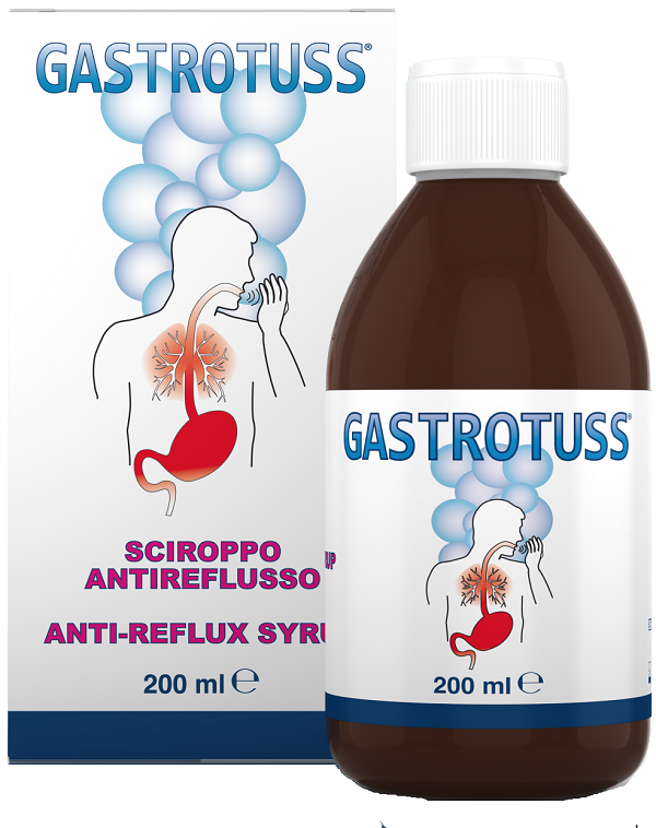 SCIROPPO ANTIREFLUSSO GASTROTUSS 200 ML - Apotecalab srl