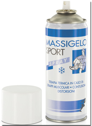 GHIACCIO ISTANTANEO MASSIGELO SPORT BOMBOLETTA SPRAY 400ML - Apotecalab srl