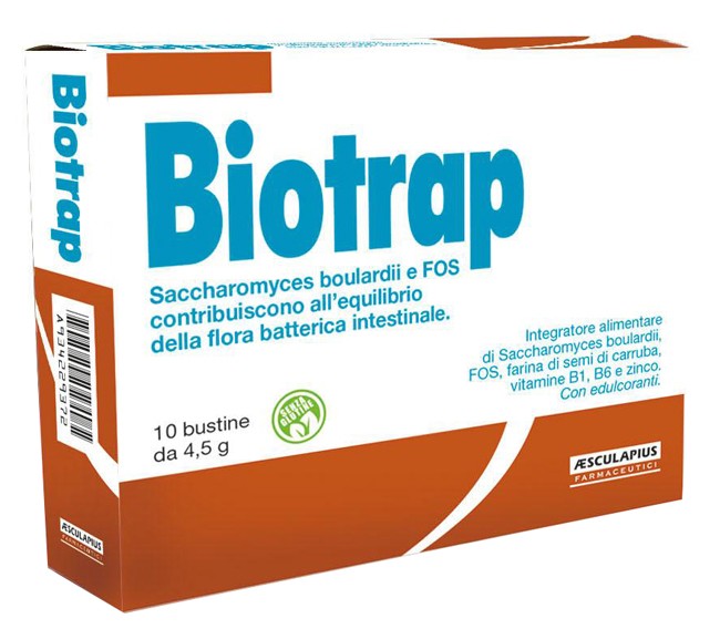 BIOTRAP S/G 10 BUSTINE DA 4,5 G - Apotecalab srl