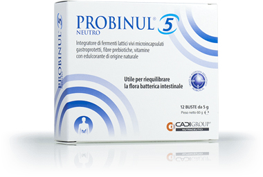 PROBINUL 5 NEUTRO 12 STICK PACK 5 G - Apotecalab srl