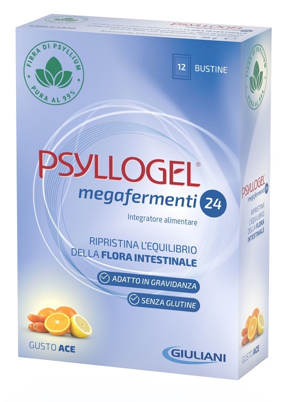 PSYLLOGEL MEGAFERMENTI 24 ACE 12 BUSTE 3 G - Apotecalab srl