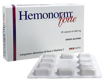 HEMONORM FORTE 20 CAPSULE - Apotecalab srl