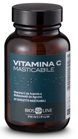 PRINCIPIUM VITAMINA C NATURALE 60 COMPRESSE MASTICABILI 72 G - Apotecalab srl