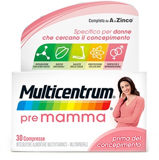 MULTICENTRUM PRE MAMMA 30 COMPRESSE - Apotecalab srl
