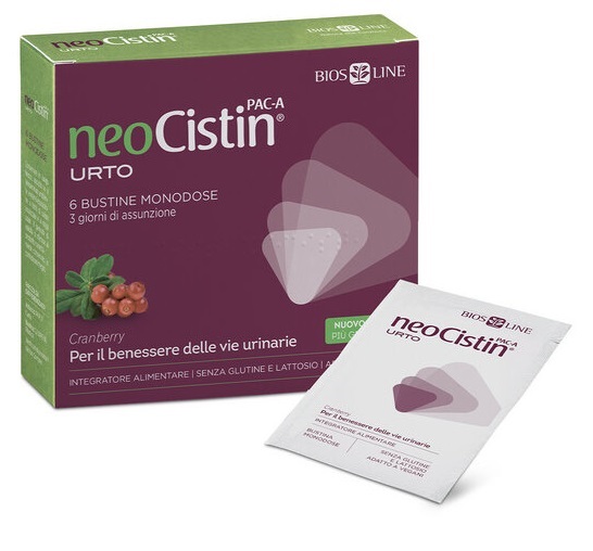 NEOCISTIN PAC A URTO 6 BUSTINE MONODOSE - Apotecalab srl