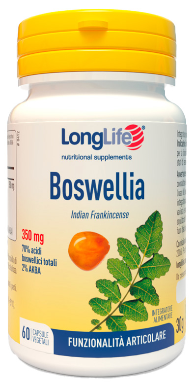 LONGLIFE BOSWELLIA 60 CAPSULE VEGETALI - Apotecalab srl