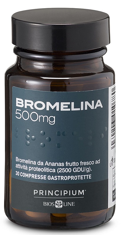 PRINCIPIUM BROMELINA 30 COMPRESSE - Apotecalab srl