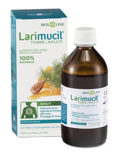 LARIMUCIL TOSSE TOSSE ADULTI SCIROPPO CE 0476V 230 G 175 ML - Apotecalab srl