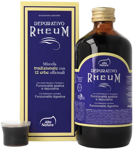DEPURATIVO RHEUM MISCELA ERBE OFFICINALI 250 ML - Apotecalab srl