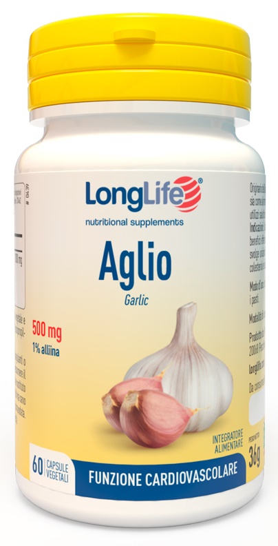 LONGLIFE AGLIO 60 CAPSULE VEGETALI - Apotecalab srl