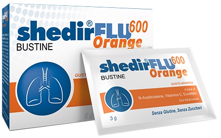 SHEDIRFLU 600 ORANGE 20 BUSTINE - Apotecalab srl