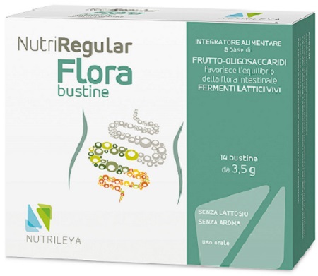 NUTRIREGULAR FLORA 14 BUSTINE - Apotecalab srl