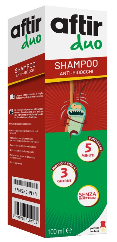 AFTIR DUO SHAMPOO 100 ML - Apotecalab srl