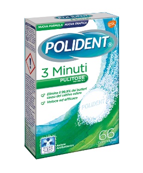 POLIDENT 3 MINUTI 66 COMPRESSE - Apotecalab srl