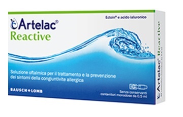 ARTELAC REACTIVE SOLUZIONE OFTALMICA MONODOSE 20 UNITA' DA 0,5 ML - Apotecalab srl