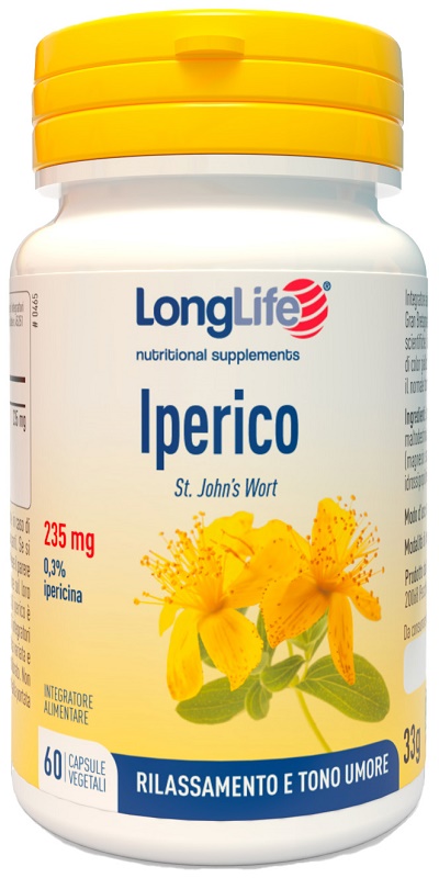 LONGLIFE IPERICO 60 CAPSULE VEGETALI - Apotecalab srl