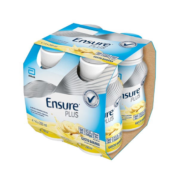 ENSURE PLUS BANANA 4 BOTTIGLIE DA 200 ML - Apotecalab srl