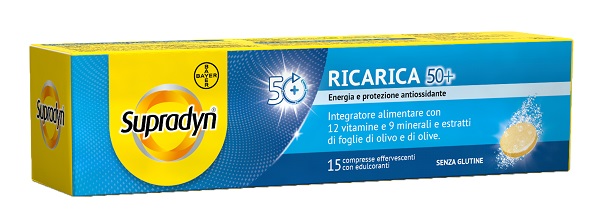 SUPRADYN RICARICA 50+ 15 COMPRESSE EFFERVESCENTI - Apotecalab srl
