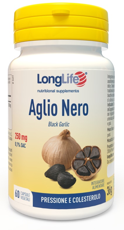 LONGLIFE AGLIO NERO 60 CAPSULE VEGETALI - Apotecalab srl