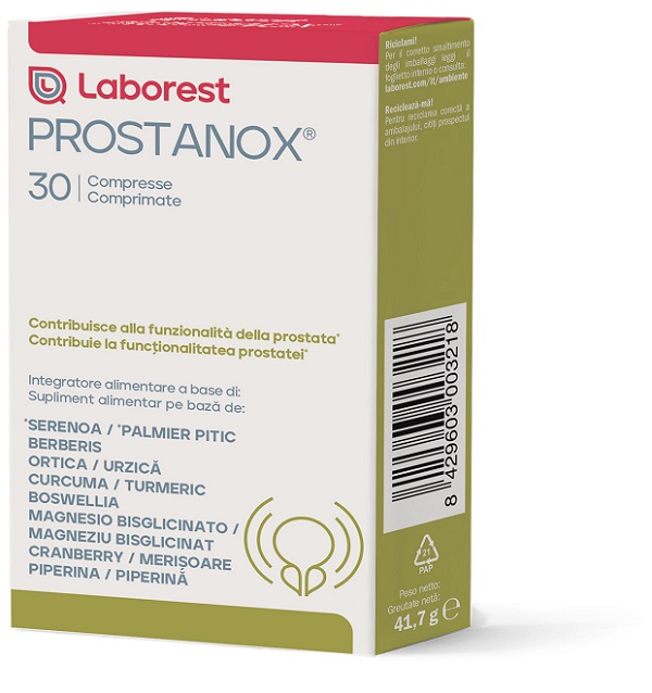 PROSTANOX 30 COMPRESSE 1,2 G - Apotecalab srl