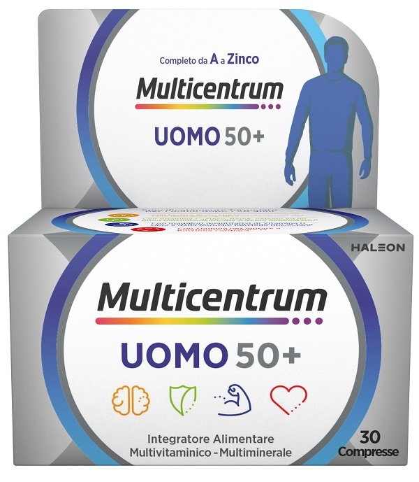 MULTICENTRUM UOMO 50+ 30 COMPRESSE - Apotecalab srl