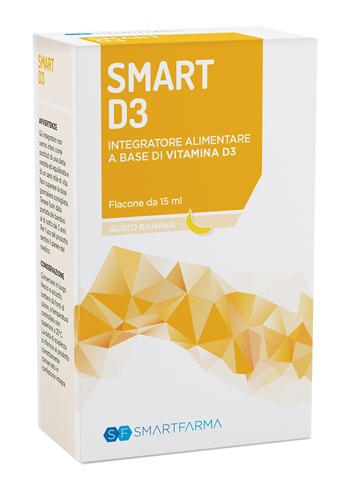 SMART D3 GOCCE 15 ML GUSTO BANANA - Apotecalab srl