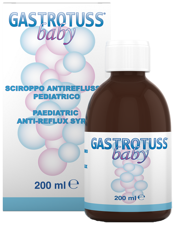 BABY SCIROPPO ANTIREFLUSSO GASTROTUSS 200 ML - Apotecalab srl