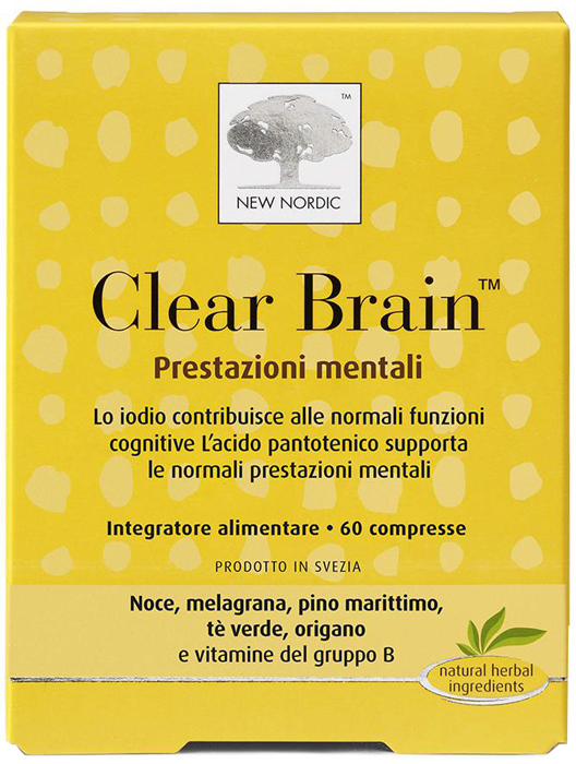 CLEAR BRAIN 60 COMPRESSE - Apotecalab srl