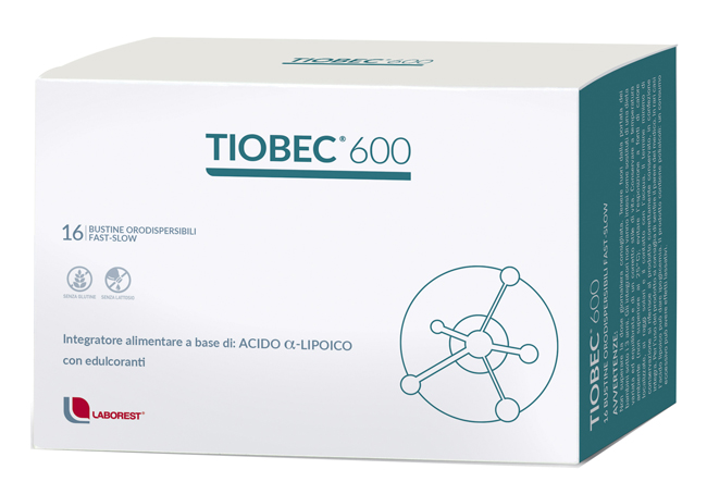 TIOBEC 600 16 BUSTINE OROSOLUBILI - Apotecalab srl