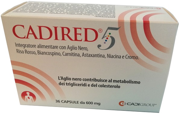 CADIRED 5 36 CAPSULE - Apotecalab srl