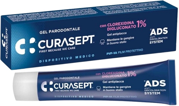 CURASEPT ADS GEL PARODONTALE CLOREXIDINA DIGLUCONATO 1% 30 ML - Apotecalab srl