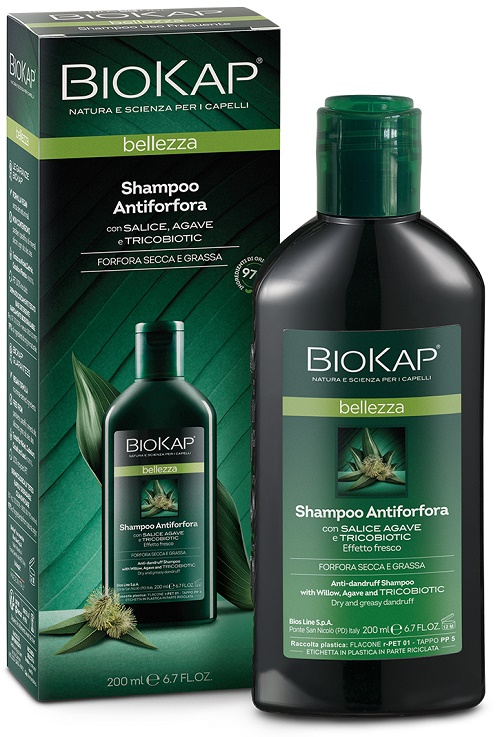 BIOKAP BELLEZZA SHAMPOO ANTIFORFORA CON TRICOBIOTIC 200 ML - Apotecalab srl