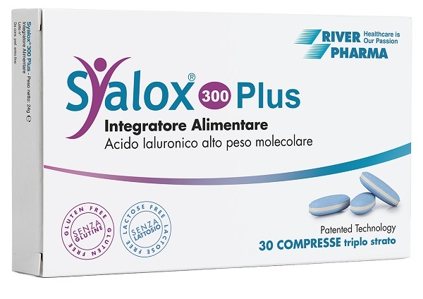 SYALOX 300 PLUS 30 COMPRESSE TRIPLO STRATO SENZA GLUTINE SENZA LATTOSIO - Apotecalab srl