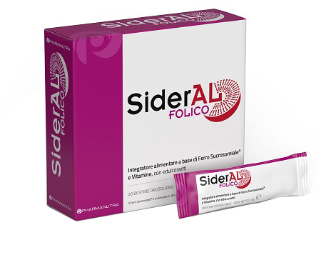 SIDERAL FOLICO 30 MG 20 BUSTINE OROSOLUBILI - Apotecalab srl
