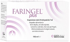 FARINGEL PLUS 20 STICK PACK 7 ML - Apotecalab srl