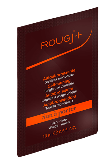 ROUGJ SALVIETTE AUTOABBRONZANTI MONOUSO BUSTINA 10 ML - Apotecalab srl